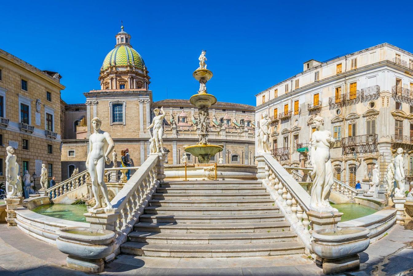Apartmán Domus Vetriera Palermo Exteriér fotografie